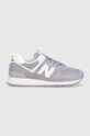 New Balance sneakersy 574 U574RWE fioletowy SS24
