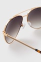 Guess okulary przeciwsłoneczne złoty GF0251.32P