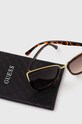 Guess okulary przeciwsłoneczne GF0313.52F brązowy