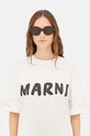 Marni occhiali da sole Ik Kil Cenote a tinta unita marrone EYMRN00023.002.JAL