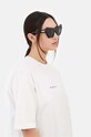 Солнцезащитные очки Marni Devil's Pool Black однотонная с деталью чёрный EYMRN00025.001.ZTJ