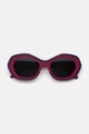 Accesorii Marni ochelari de soare Ulawun Vulcano Bordeaux EYMRN00024.002.YAL burgundia