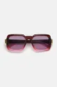 różowy Marni okulary przeciwsłoneczne Zamalek Faded Burgundy