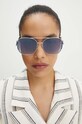 Guess okulary przeciwsłoneczne GF6127.10C srebrny