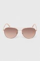 Akcesoria Guess okulary przeciwsłoneczne GF6143.28F złoty