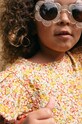 Konges Sløjd okulary przeciwsłoneczne dziecięce srebrny KS100525
