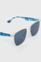 Akcesoria A Bathing Ape okulary przeciwsłoneczne Sunglasses 1 M 1I20186009 niebieski