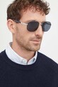 Guess okulary przeciwsłoneczne jednolita srebrny GF0250.90A