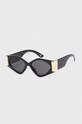 Jeepers Peepers ochelari de soare geometric negru JP19019