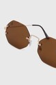 Akcesoria Jeepers Peepers okulary przeciwsłoneczne JP19028 złoty