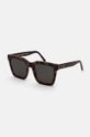 Retrosuperfuture sunglasses Aalto solid black AALTO.0WX
