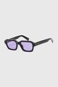Retrosuperfuture okulary przeciwsłoneczne Caro jednolita czarny CARO.7C7