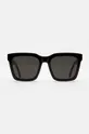 czarny Retrosuperfuture okulary przeciwsłoneczne Aalto