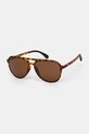 Goodr ochelari de soare Mach Gs Amelia Earhart Ghosted Me uniforme maro GO.668539