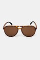 Goodr ochelari de soare Mach Gs Amelia Earhart Ghosted Me GO.668539 maro AW24