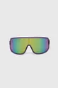 fioletowy Goodr okulary przeciwsłoneczne Wrap Gs Look Ma No Hands Unisex