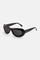 Marni okulary przeciwsłoneczne Field Of Rushes jednolita czarny EYMRN00067.001.YJS