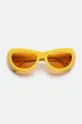 żółty Marni okulary przeciwsłoneczne Field Of Rushes