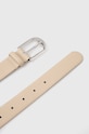 Шкіряний ремінь BOSS 50480651 бежевий AW25