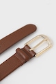 Kožený opasok BOSS 50480651 hnedá AW25