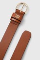 Tommy Hilfiger bőr öv AW0AW15766 barna SS24
