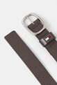 Tommy Jeans pasek skórzany AW0AW15836 brązowy AW25