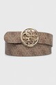Guess curea cu doua fete piele bej BW9062.P4135
