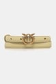 Kožený opasok Pinko žltá 102148.A0F1