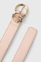Кожаный ремень Pinko 102820.A158 бежевый AA00