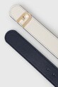 Doplňky Oboustranný kožený pásek Furla Flow WC00049.ARE000.2735S béžová