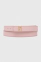 Δερμάτινη ζώνη Furla ροζ WC00049.ARE000.2720S