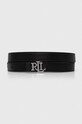 Lauren Ralph Lauren pasek skórzany dwustronny 412935629 czarny SS24