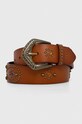 Pepe Jeans pasek skórzany BLANCA BELT Planet friendly brązowy PL020845