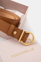 Accesorii Coccinelle curea de piele E3.N35.11.06.01 maro
