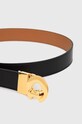 Coccinelle curea de piele cu doua fete E3.P7P.11.06.01 negru AW24