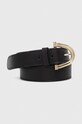 Coccinelle curea de piele Gift Box negru E3.Q9F.11.06.01