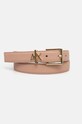 Armani Exchange curea de piele roz 941182.4R759