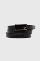 Emporio Armani pasek skórzany czarny Y3I375.YWZ5X