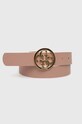 Guess pasek dwustronny NOELLE BW9166.P4235 różowy SS25