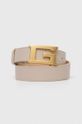 Guess pasek SESTRI syntetyczny beżowy BW9097.P4230