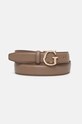 Кожаный ремень Guess бежевый BW9118.P4230