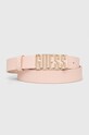 Ремінь Guess синтетичний рожевий BW9114.P4225
