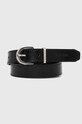 Кожаный ремень Calvin Klein Planet friendly чёрный K60K611924