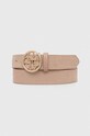 Guess cintura finta pelle fiore beige W4GZ22.WG750