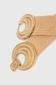 Morgan pasek 3IBU 3IBU.BEIGE złoty SS24