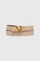 Karl Lagerfeld curea de piele 241W3104 maro SS24