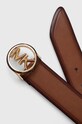 MICHAEL Michael Kors pasek skórzany 559032 brązowy SS24