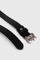 Шкіряний ремінь Juicy Couture WEJJ94144WL7 чорний SS24