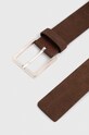HUGO pasek skórzany 50512843 brązowy SS25