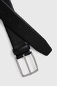 Шкіряний ремінь BOSS 50379719 чорний SS24